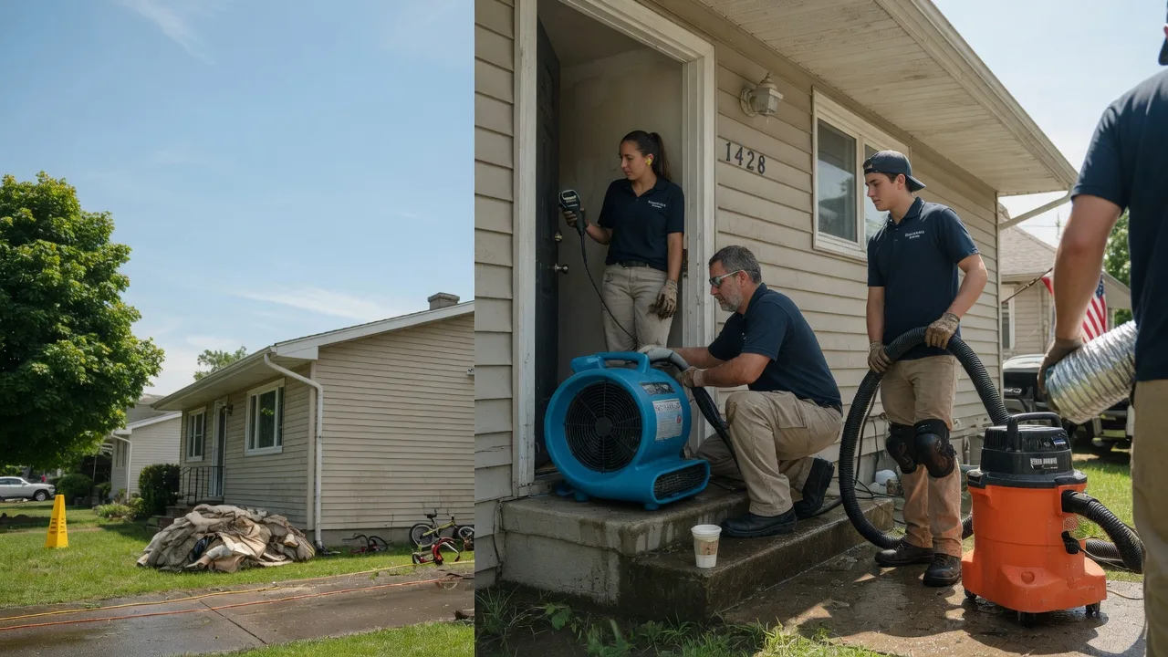 Water Damage Restoration in Jacob, IL near me